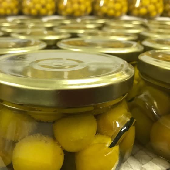 Les premières mirabelles sont en bocaux Les premières mirabelles sont en bocaux